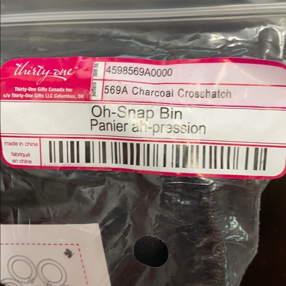 Thirty one oh snap unicorn bin - Picture 5 of 6